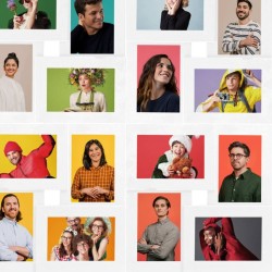 Collage de cadres photo pour photo de 24x(13x18 cm) Blanc MDF 