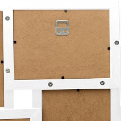 Collage de cadres photo pour photo de 24x(13x18 cm) Blanc MDF 