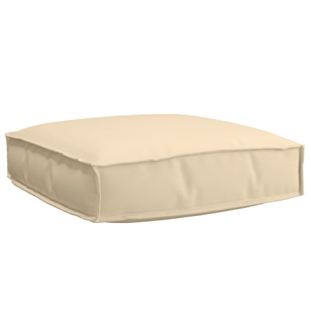 Ensemble de coussins pour palette en oxford beige de 