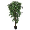 Manguier artificiel 450 feuilles 120 cm vert 