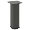 Pieds de table basse 4 pièces Anthracite 30-32 cm Acier 