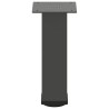 Pieds de table basse 4 pièces Anthracite 30-32 cm Acier 