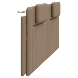 Coussin de tête de lit cappuccino 200 cm similicuir 