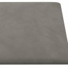 Panneaux muraux 12 pcs Gris clair 60x30 cm Velours 2,16 m² 
