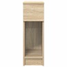 Tables de chevet avec tiroir 2 pcs chêne sonoma 20x36x60 cm 