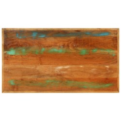Table basse 100x55x45 cm bois de récupération massif 