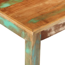 Table basse 100x55x45 cm bois de récupération massif 
