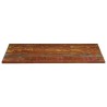 Dessus de table 160x50x3,8cm rectangulaire bois massif récupéré 