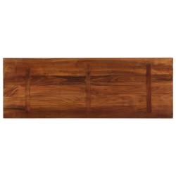 Dessus de table 160x50x3,8cm rectangulaire bois massif récupéré 