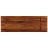 Dessus de table 160x50x3,8cm rectangulaire bois massif récupéré 