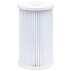 Écumoire de piscine et pompe avec adaptateur 16 cm Plastique 