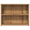 Table basse chêne artisanal 102x55x42 cm bois d'ingénierie 