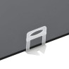 Clips de nivellement de carreaux 2500 pcs 1,5 mm 