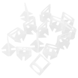 Clips de nivellement de carreaux 2500 pcs 1,5 mm 