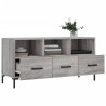 Meuble TV sonoma gris 102x36x50 cm bois d'ingénierie 
