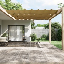 Auvent vertical Beige 180x1200 cm Tissu oxford 