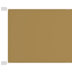 Auvent vertical Beige 180x1200 cm Tissu oxford 