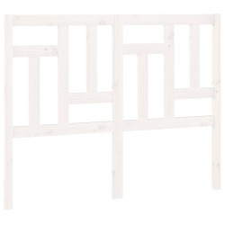 Tête de lit Blanc 155,5x4x100 cm Bois massif de pin 