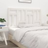 Tête de lit Blanc 155,5x4x100 cm Bois massif de pin 