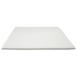 Sur-matelas 140 x 200 cm Mousse à mémoire de forme Visco 6 cm 