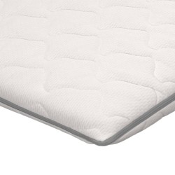 Sur-matelas 140 x 200 cm Mousse à mémoire de forme Visco 6 cm 