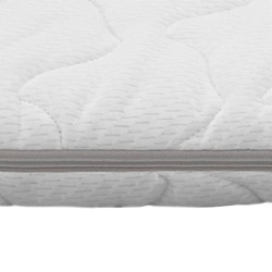 Sur-matelas 140 x 200 cm Mousse à mémoire de forme Visco 6 cm 