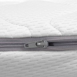 Sur-matelas 140 x 200 cm Mousse à mémoire de forme Visco 6 cm 