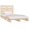 Cadre de lit sans matelas 90x200 cm bois de pin massif 