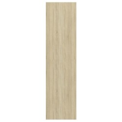 Meuble TV mural Chêne sonoma 37x37x142,5 cm Bois d’ingénierie 