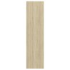 Meuble TV mural Chêne sonoma 37x37x142,5 cm Bois d’ingénierie 