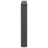 Pieds de table basse en forme de V, 2 pièces, anthracite, 50 x (42-43,3) cm, acier 