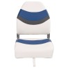 Sièges de bateau pliables lot de 2 à dossier haut 44x38x55 cm 