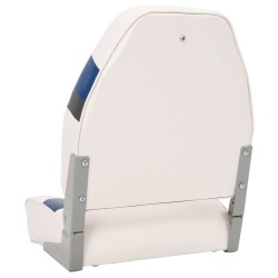 Sièges de bateau pliables lot de 2 à dossier haut 44x38x55 cm 