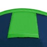 Tente de camping 4 personnes Bleu marine et vert 
