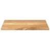 Dessus de table 70x50x3,8 cm rectangulaire bois massif manguier 