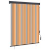 Store roulant d'extérieur 140x250 cm Jaune et bleu 