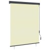 Store roulant d'extérieur 140 x 250 cm Crème 