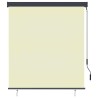 Store roulant d'extérieur 140 x 250 cm Crème 
