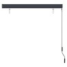 Store roulant d'extérieur 140x250 cm Bleu et blanc 