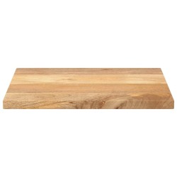 Dessus de table 60x50x3,8 cm rectangulaire bois massif manguier 