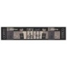 Tapis de cuisine lavable impression café noir 60x300 cm velours 