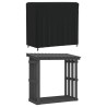 Housses pour portant de bois de chauffage 2 pcs 122x61x106 cm 