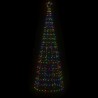 Sapin de Noël à LED avec pointes 570 LED colorées 300 cm 