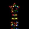 Sapin de Noël à LED avec pointes 570 LED colorées 300 cm 