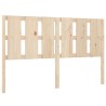 Tête de lit 155,5x4x100 cm Bois massif de pin 