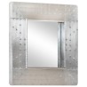 Miroir de style aviation 50x50 cm Métal 