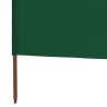 Paravent 3 panneaux Tissu 400 x 160 cm Vert 