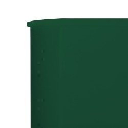 Paravent 3 panneaux Tissu 400 x 160 cm Vert 