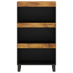 Armoire latérale 60x33x107 cm bois massif de manguier 