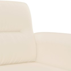 Chaise de canapé beige 60 cm tissu microfibre 